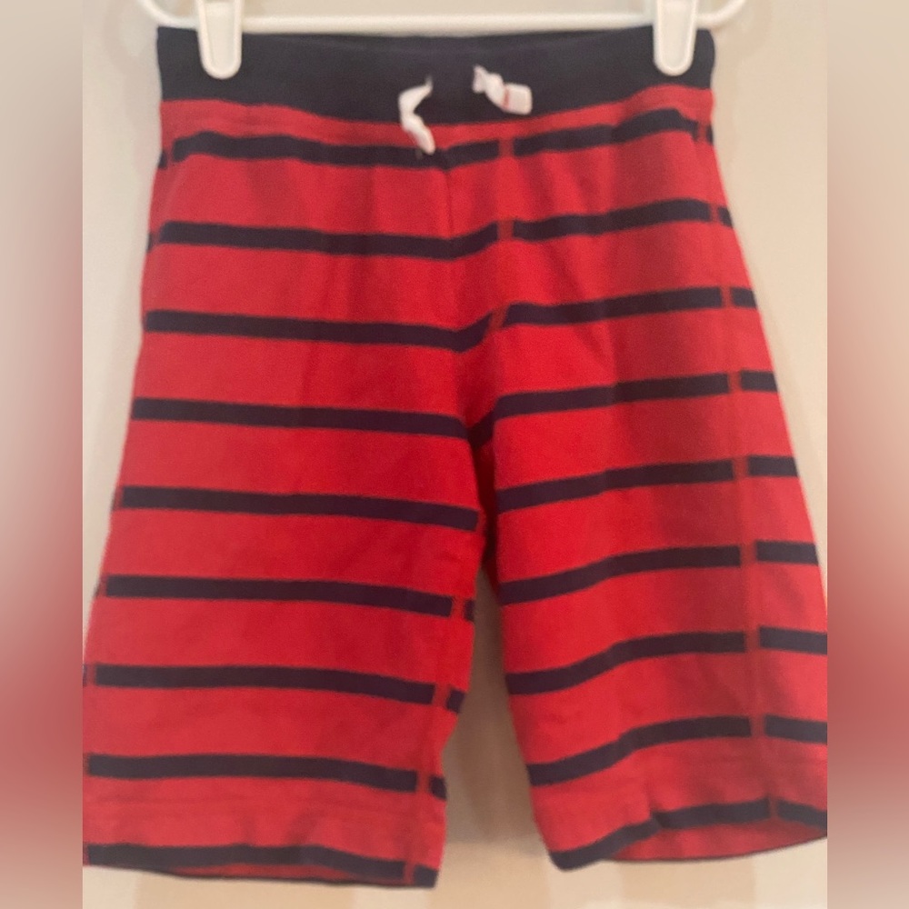 Hanna Andersson red & blue shorts, size 120/6-7